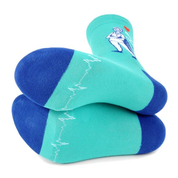 Health Care Heroes Modern Heroes Novelty Socks L/X - Picture 8 of 9